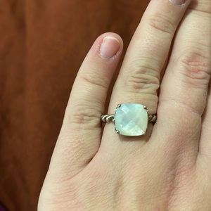 Mother of Pearl Pandora Ring